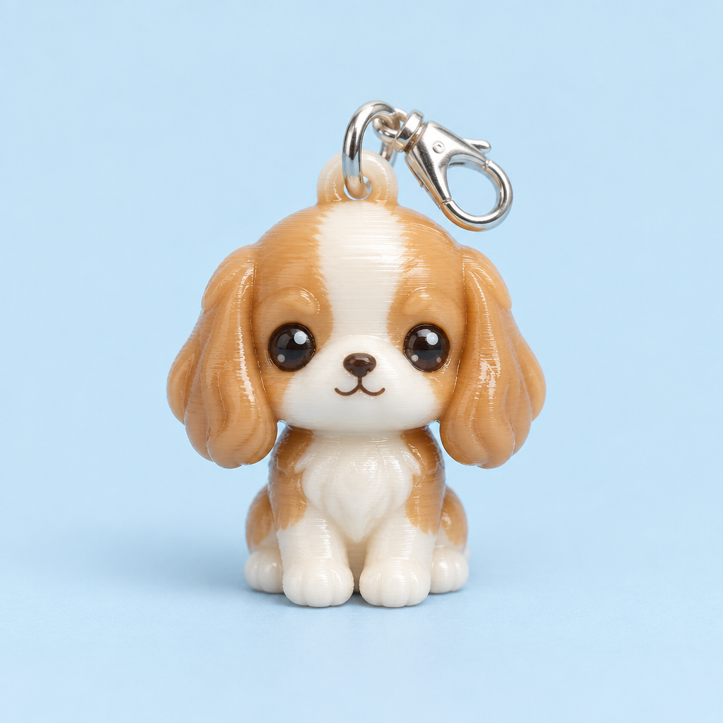 3-D printed Dog Bag Buddy charm
